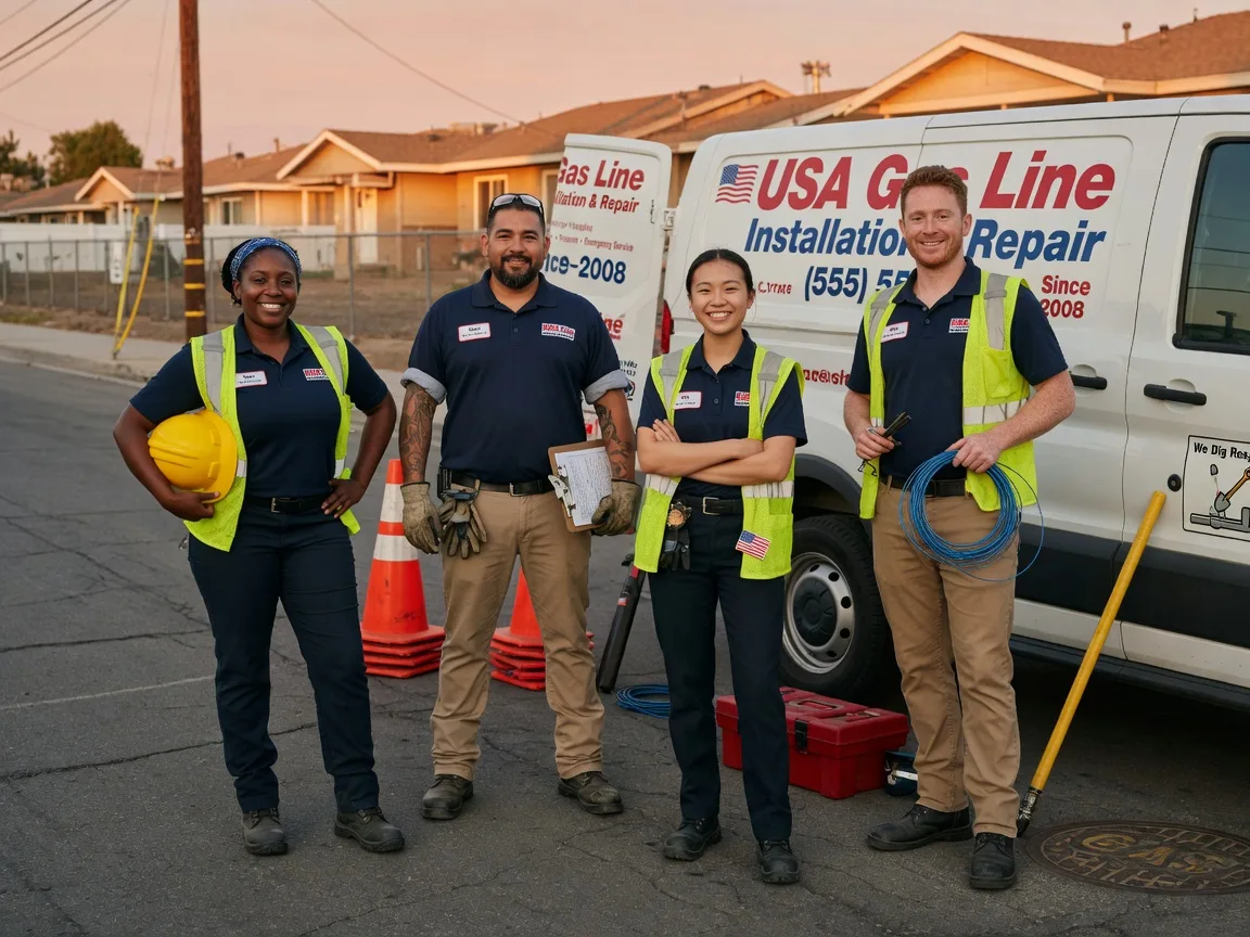 Gas Line Installation company in South Dayton, NY